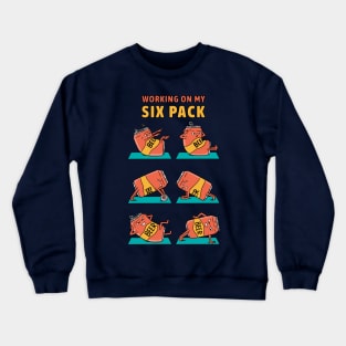 Working on my six pack Crewneck Sweatshirt